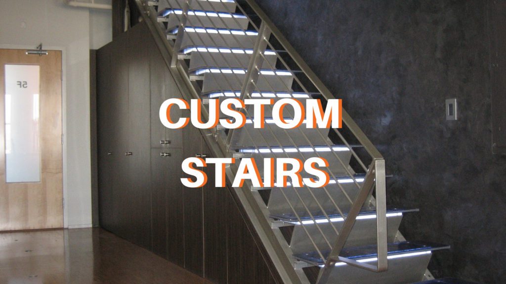 custom commercial stairs