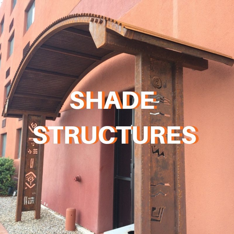 custom commercial shade structures