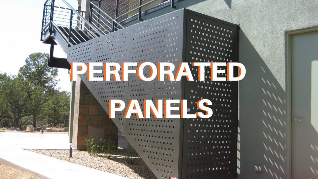 custom perforated panels