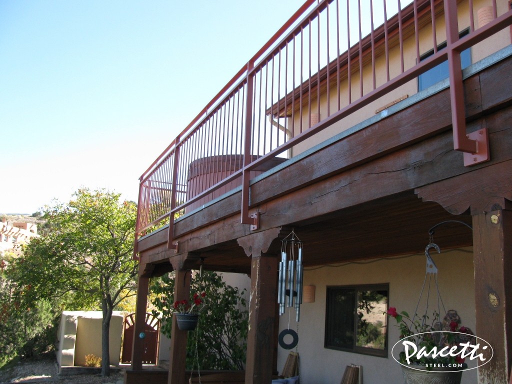 custom steel fabrication Albuquerque railing
