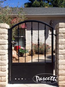 matching residential gates custom entry gates custom courtyard gates steel gates black gates albuquerque