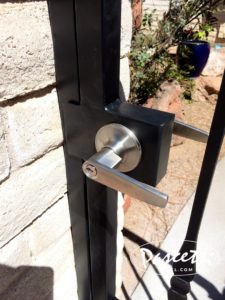 matching residential gates custom entry gates custom courtyard gates steel gates black gates albuquerque