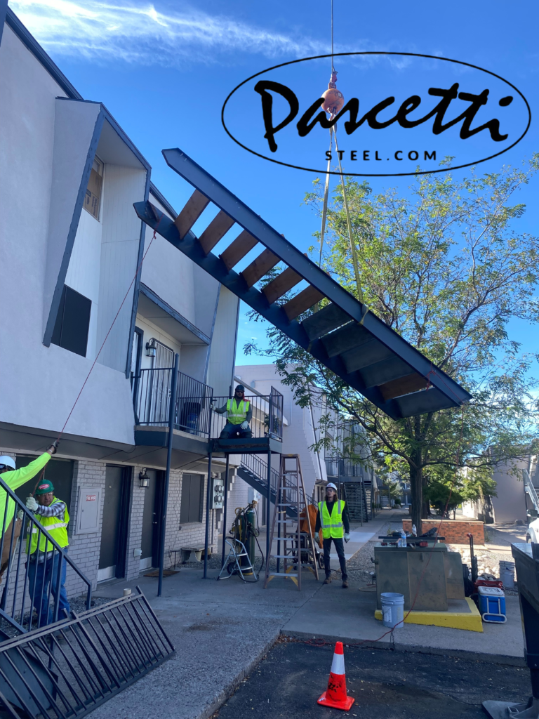 Install of Stair