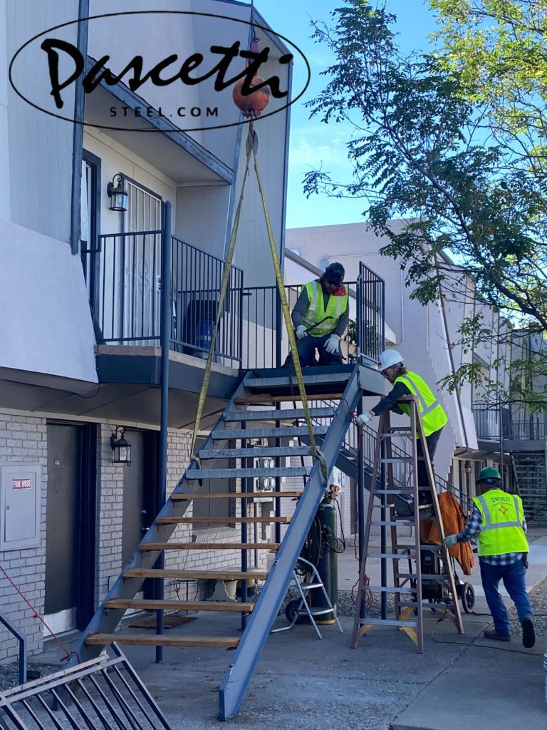 During Stair Unit Install 