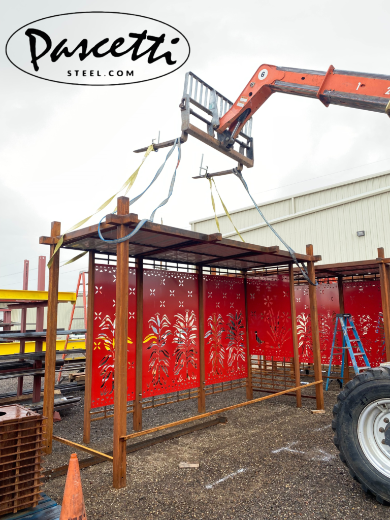 Crane For Fabrication Steel