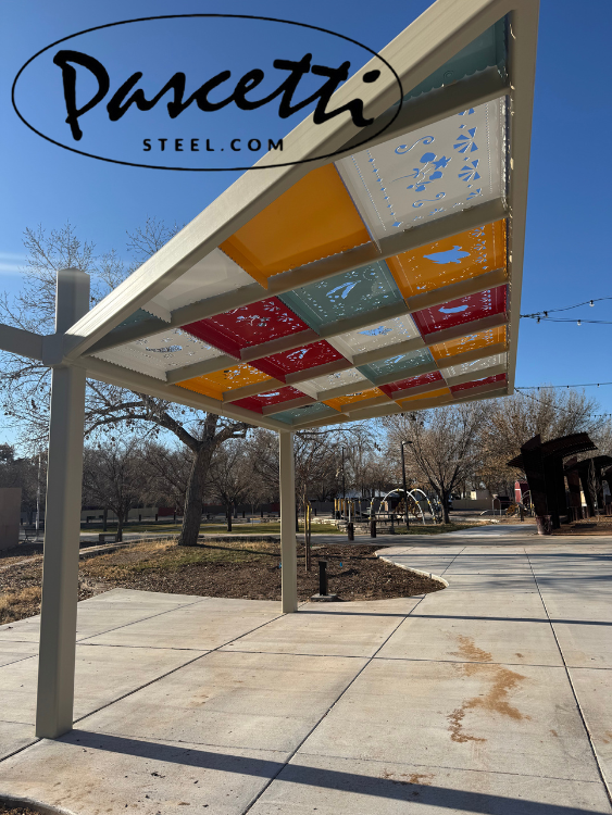 Colorful Shade Structure 
