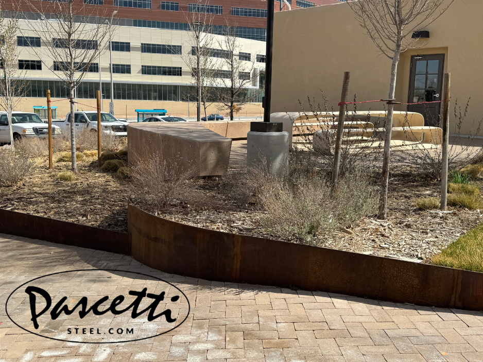 Steel Planter Edging 