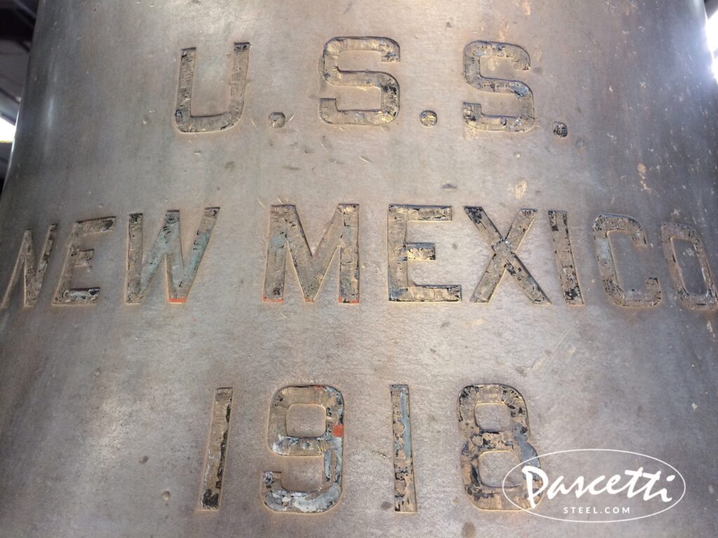 USS New Mexico Bell 1918 Santa Fe History Museum