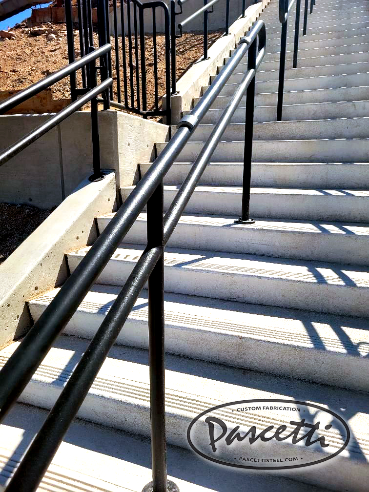 Commercial Playground Stair Safety Railings