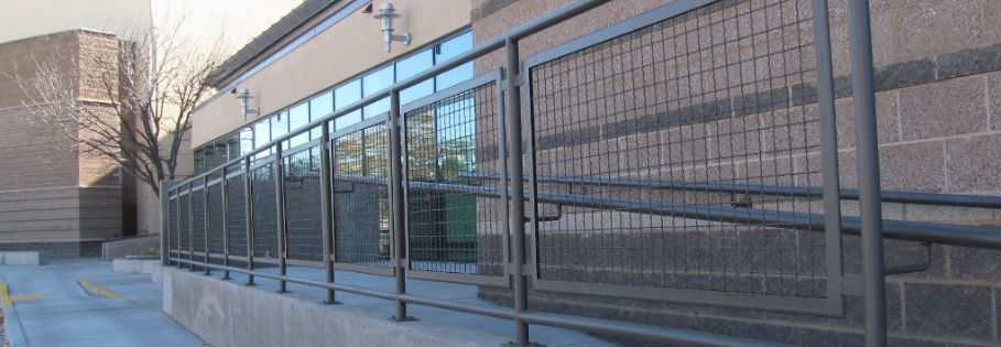 customer mesh railing