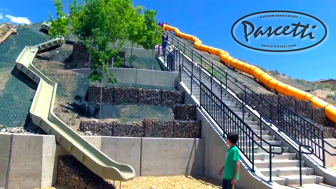 Finished Steel Railings at Juan Tabo Hills Park
Photo Credit KRQE
