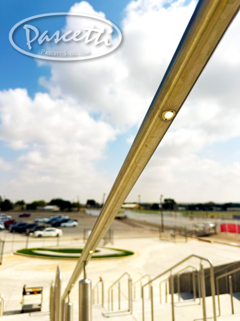 stainless LED railings