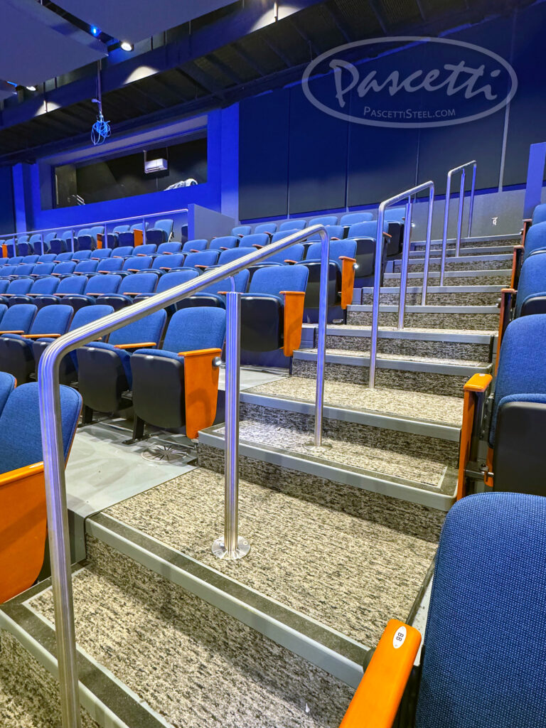 stainless steel railings for auditorium