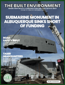 built environment magazine cover submarine monument